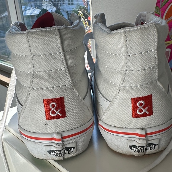 Vans - Hedley & Bennett White High-Tops - Picture 3 of 4